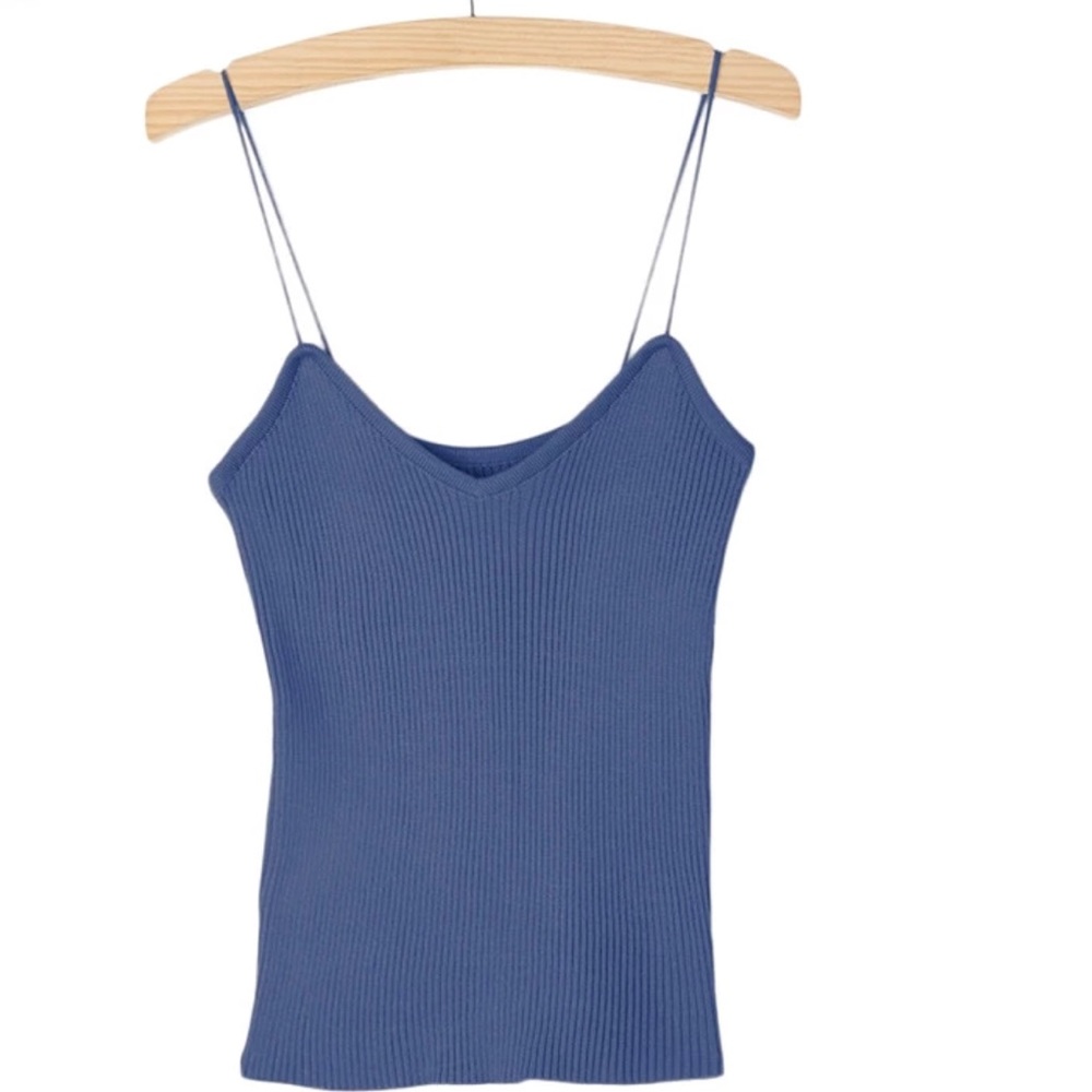 Blue tank top